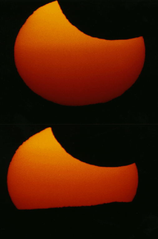 Partial Solar Eclipse 09 Apr 1986