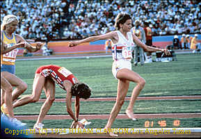 Mary Decker, Zola Budd