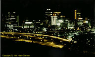 Perth, Australia, by night